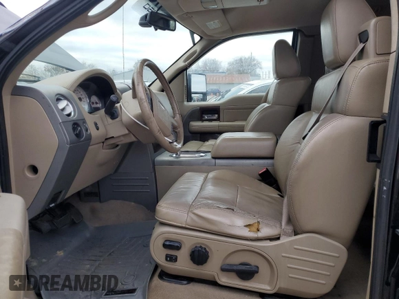 2007 Ford F-150 XLT with VIN 1FTPX14V77FB66951, listed as a Copart auction lot 82401734 with 147,373 mi miles and Salvage Title. Bid and sale history available at carsss.com. Image 7.