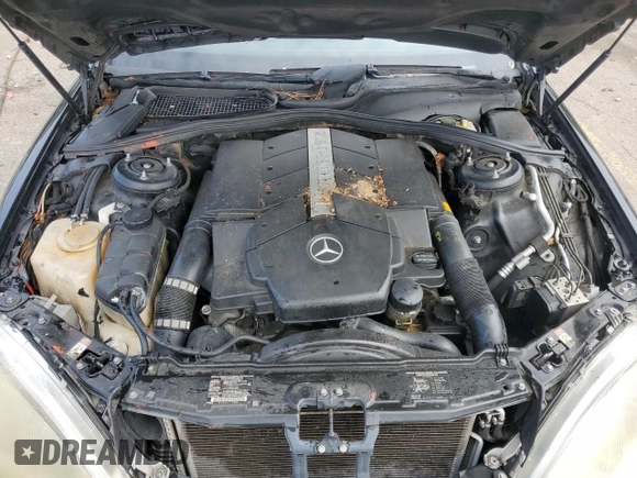 2001 Mercedes-Benz S-Class with VIN WDBNG75J11A215876, listed as a Copart auction lot 45164495 with 198,752 mi miles and Salvage Title. Bid and sale history available at carsss.com. Image 12.
