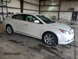 2011 Buick LaCrosse CXL with VIN 1G4GD5ED1BF135088, listed as a Copart auction lot 59349145 with 142,805 mi miles and Salvage title. Bid and sale history available at DreamBid. Image 4.