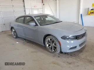 2021 Dodge Charger SXT with VIN 2C3CDXBG4MH608971, listed as a Copart auction lot 46055125 with 0 mi miles and Salvage Title. Bid and sale history available at carsss.com. Image 4.