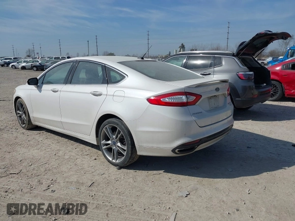 2015 Ford Fusion Titanium with VIN 3FA6P0D99FR285052, listed as a IAAI auction lot 41800853 with 181,437 mi miles. Bid and sale history available at carsss.com. Image 3.