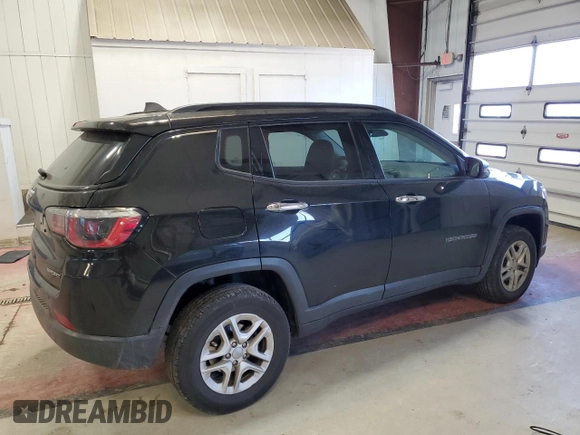 2017 Jeep Compass Sport с VIN 3C4NJDAB8HT630969, выставлен на аукционе Copart как лот 53858445 с пробегом 109 239 миль миль и Списание • Salvage title. История ставок и продаж доступна на DreamBid. Изображение 3.