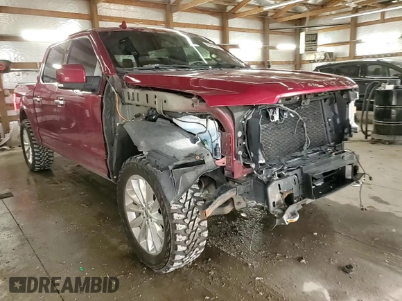2018 Ford F-150 XL with VIN 1FTEW1EG6JFA58502, listed as a Copart auction lot 43401285 with 127,424 mi miles and Salvage Title. Bid and sale history available at carsss.com. Image 14.