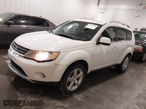 2007 Mitsubishi Outlander XLS with VIN JA4MT41X37Z018004, listed as a IAAI auction lot 41689580 with 144,021 mi miles. Bid and sale history available at carsss.com. Image 19.