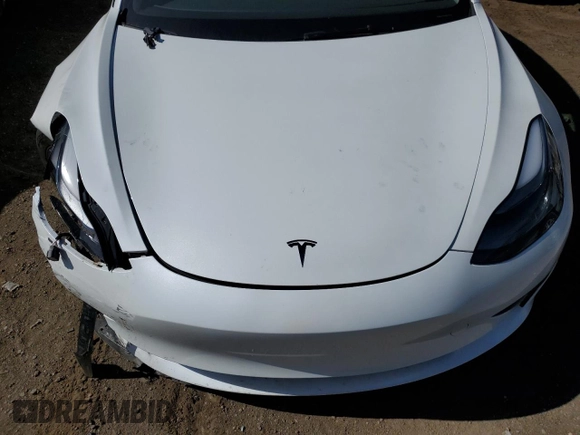 2023 Tesla Model 3 с VIN 5YJ3E1EA3PF673074, выставлен на аукционе Copart как лот 47500535 с пробегом 11 067 миль миль и Списание • Salvage title. История ставок и продаж доступна на DreamBid. Изображение 11.
