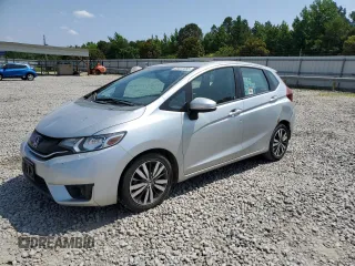 2015 Honda Fit EX-L with VIN 3HGGK5H84FM708209, listed as a Copart auction lot 59337085 with 130,355 mi miles and Salvage title. Bid and sale history available at DreamBid. Image 1.