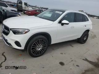 2023 Mercedes-Benz GLC with VIN W1NKM4GB8PF025496, listed as a Copart auction lot 84057654 with 12,844 mi miles and Salvage Title. Bid and sale history available at carsss.com. Image 1.