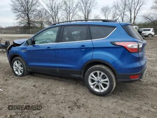 2018 Ford Escape SEL with VIN 1FMCU0HD2JUD17843, listed as a Copart auction lot 52518245 with 54,009 mi miles and Salvage Title. Bid and sale history available at carsss.com. Image 2.