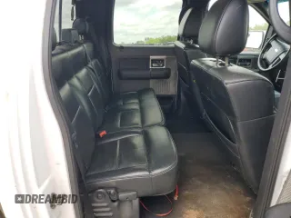 2006 Ford F-150 XLT with VIN 1FTPW14556FB54072, listed as a Copart auction lot 50732555 with 163,035 mi miles and Salvage Title. Bid and sale history available at carsss.com. Image 10.