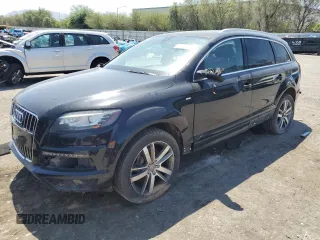 2011 Audi Q7 Prestige with VIN WA1WMAFE6BD008911, listed as a Copart auction lot 63856125 with Not provided miles and Salvage title. Bid and sale history available at DreamBid. Image 1.