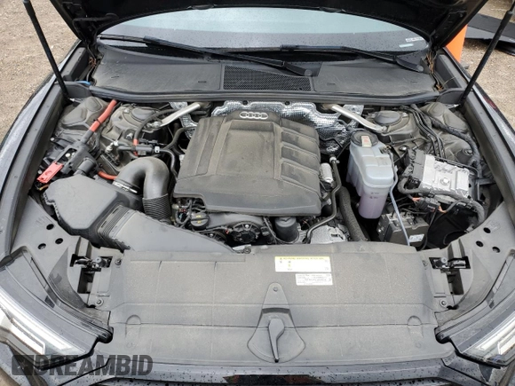 2021 Audi A6 Premium Plus with VIN WAUE8AF27MN011032, listed as a Copart auction lot 41499313 with 23,109 mi miles. Bid and sale history available at carsss.com. Image 11.