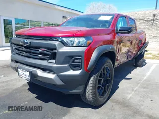 2023 Chevrolet Colorado 4WD Trail Boss with VIN 1GCPTEEK7P1185939, listed as a IAAI auction lot 41884598 with 3,476 mi miles. Bid and sale history available at carsss.com. Image 18.