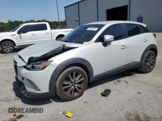 2017 Mazda CX-3 Touring z VIN JM1DKDC75H0168823, wystawiony jako Copart lot #57968955 z przebiegiem 116 231 mil mil oraz Szkoda całkowita • Salvage title. Historia ofert i sprzedaży dostępna na DreamBid. Obrazek 1.