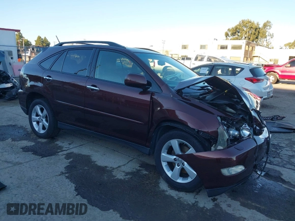2008 Lexus RX 350 z VIN JTJHK31U782853590, wystawiony jako IAAI lot #41306964 z przebiegiem 144 924 mil mil oraz . Historia ofert i sprzedaży dostępna na DreamBid. Obrazek 1.