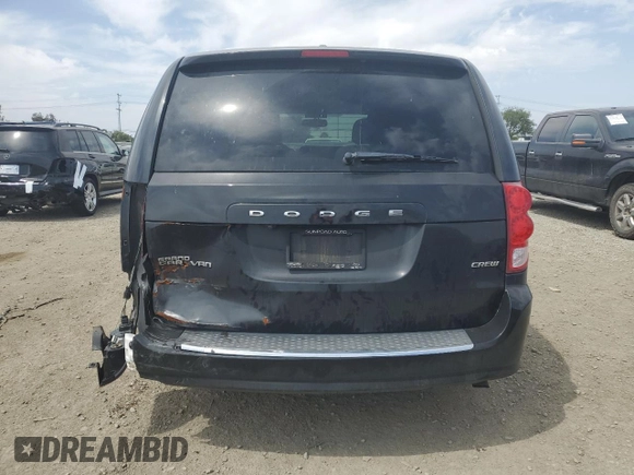 2013 Dodge Grand Caravan Crew with VIN 2C4RDGDG9DR741254, listed as a Copart auction lot 53121095 with 227,243 mi miles and Clean Title. Bid and sale history available at DreamBid. Image 6.