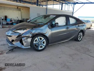 2017 Toyota Prius Two with VIN JTDKARFU0H3038391, listed as a Copart auction lot 62025685 with 105,240 mi miles and Salvage title. Bid and sale history available at DreamBid. Image 1.