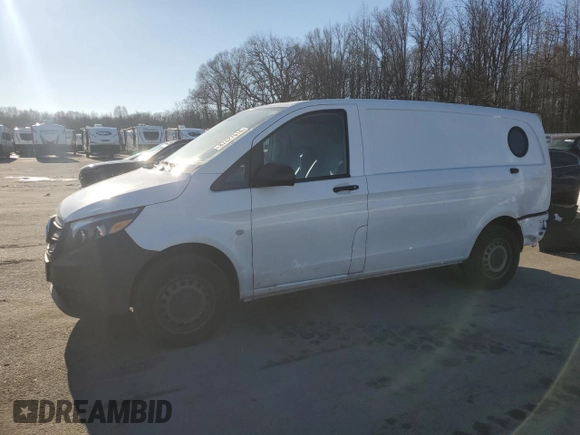 2022 Mercedes-Benz Metris Cargo with VIN W1YV0BEY4N4163973, listed as a Copart auction lot 87427614 with 19,490 mi miles and Salvage Title. Bid and sale history available at carsss.com. Image 1.