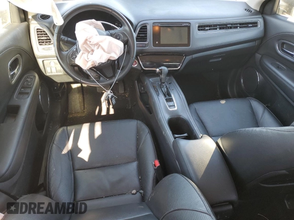 2018 Honda HR-V EX-L Navi with VIN 3CZRU6H78JM707582, listed as a Copart auction lot 45268565 with 84,624 mi miles and Salvage Title. Bid and sale history available at carsss.com. Image 8.