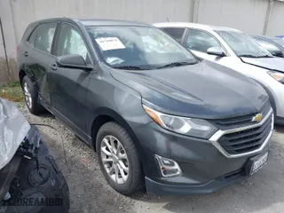 2018 Chevrolet Equinox LS with VIN 3GNAXHEV3JL362046, listed as a IAAI auction lot 41769079 with 66,108 mi miles. Bid and sale history available at carsss.com. Image 1.