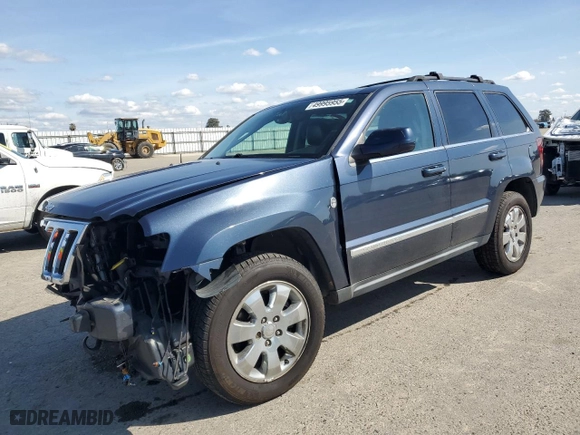 2009 Jeep Grand Cherokee Limited with VIN 1J8HR58TX9C545941, listed as a Copart auction lot 49995955 with 147,329 mi miles and Salvage Title. Bid and sale history available at carsss.com. Image 1.