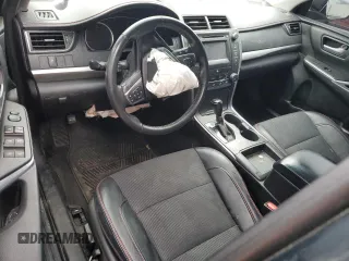 2017 Toyota Camry XLE with VIN 4T1BF1FK1HU442551, listed as a Copart auction lot 52876685 with 0 mi miles and Salvage Title. Bid and sale history available at carsss.com. Image 8.
