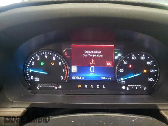 2021 Ford Explorer Limited с VIN 1FMSK8FH1MGA39283, выставлен на аукционе Copart как лот 59261965 с пробегом 56 795 миль миль и Списание • Salvage title. История ставок и продаж доступна на DreamBid. Изображение 9.