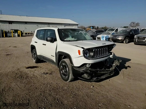 2015 Jeep Renegade Sport with VIN ZACCJBAH0FPB75997, listed as a Copart auction lot 48710895 with 78,291 mi miles and Salvage Title. Bid and sale history available at carsss.com. Image 12.