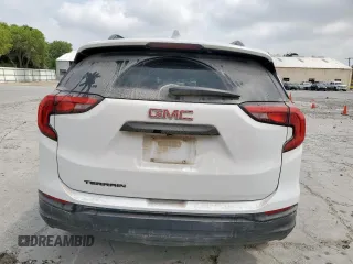 2020 GMC Terrain SLE with VIN 3GKALMEV9LL273196, listed as a Copart auction lot 57219035 with 128,763 mi miles and Salvage title. Bid and sale history available at DreamBid. Image 6.
