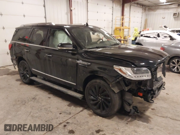 2021 Lincoln Navigator Reserve z VIN 5LMJJ2LT3MEL11572, wystawiony jako IAAI lot #41615607 z przebiegiem 94 792 mil mil oraz . Historia ofert i sprzedaży dostępna na DreamBid. Obrazek 1.