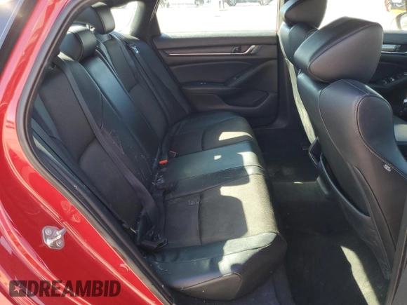 2018 Honda Accord Sedan Sport 1.5T with VIN 1HGCV1F39JA190240, listed as a Copart auction lot 46372735 with 148,929 mi miles and Salvage Title. Bid and sale history available at carsss.com. Image 10.