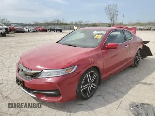 2016 Honda Accord Touring with VIN 1HGCT2B06GA006436, listed as a Copart auction lot 50589675 with Not provided miles and Salvage title. Bid and sale history available at DreamBid. Image 1.
