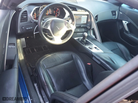2014 Chevrolet Corvette Stingray Z51 2LT with VIN 1G1YJ2D77E5130685, listed as a Copart auction lot 83006584 with 32,080 mi miles and Salvage Title. Bid and sale history available at carsss.com. Image 8.