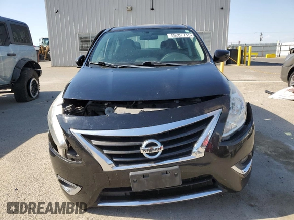 2017 Nissan Versa S with VIN 3N1CN7AP2HL854959, listed as a Copart auction lot 59207715 with 134,734 mi miles and Salvage title. Bid and sale history available at DreamBid. Image 5.