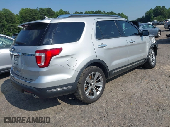 2018 Ford Explorer Limited with VIN 1FM5K7F85JGA26345, listed as a IAAI auction lot 42559655 with 73,356 mi miles and . Bid and sale history available at DreamBid. Image 4.