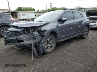 2024 Subaru Crosstrek Premium с VIN JF2GUADC8R8375325, выставлен на аукционе Copart как лот 57247975 с пробегом 28 764 миль миль и Списание • Salvage title. История ставок и продаж доступна на DreamBid. Изображение 1.