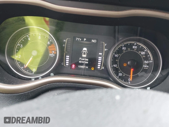 2017 Jeep Cherokee Latitude с VIN 1C4PJMCB0HW637950, выставлен на аукционе IAAI как лот 42605089 с пробегом 133 837 миль миль и . История ставок и продаж доступна на DreamBid. Изображение 7.
