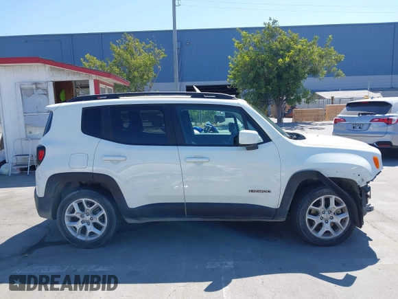 2017 Jeep Renegade Latitude with VIN ZACCJABB6HPE57027, listed as a IAAI auction lot 42561087 with 39,564 mi miles and . Bid and sale history available at DreamBid. Image 14.