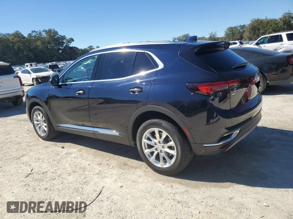 2021 Buick Envision Preferred with VIN LRBFZMR46MD105023, listed as a Copart auction lot 45680185 with 61,074 mi miles and Salvage Title. Bid and sale history available at carsss.com. Image 2.
