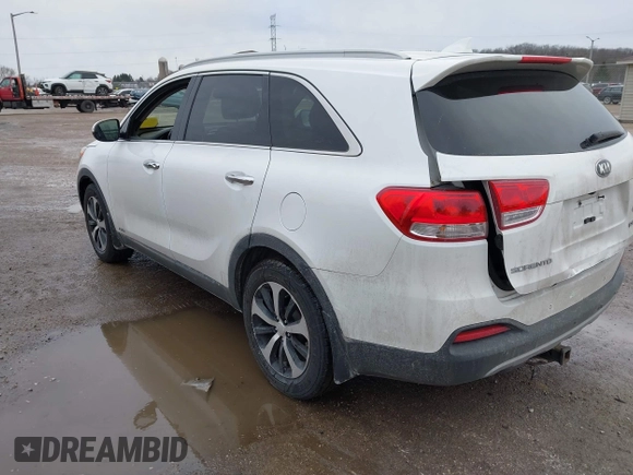 2017 Kia Sorento EX with VIN 5XYPHDA15HG234968, listed as a IAAI auction lot 41663483 with 154,899 mi miles and . Bid and sale history available at carsss.com. Image 3.
