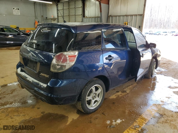 2006 Toyota Matrix STD with VIN 2T1KR32E56C602058, listed as a Copart auction lot 46207915 with 185,377 mi miles and Salvage Title. Bid and sale history available at carsss.com. Image 3.