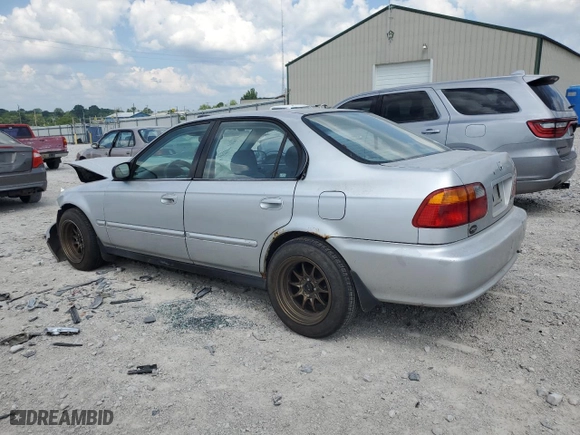 1999 Honda Civic VP with VIN 2HGEJ6618XH538197, listed as a Copart auction lot 59549414 with 180,241 mi miles and Salvage Title. Bid and sale history available at carsss.com. Image 2.
