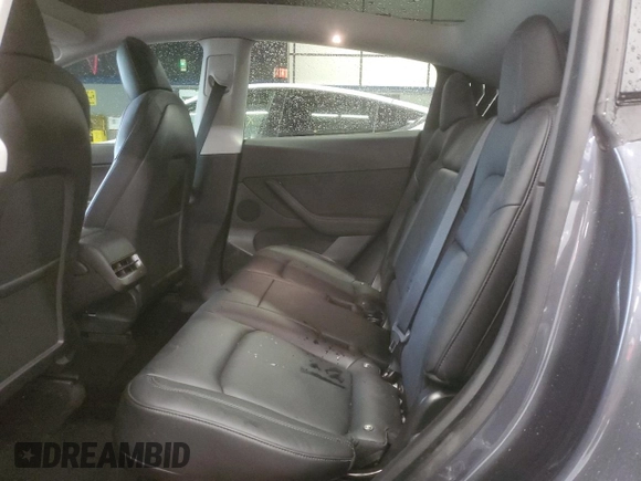 2021 Tesla Model Y Long Range with VIN 5YJYGDEE0MF076660, listed as a Copart auction lot 55957365 with 80,432 mi miles and Salvage Title. Bid and sale history available at DreamBid. Image 11.