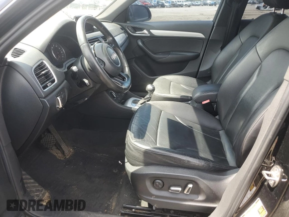 2017 Audi Q3 Premium with VIN WA1ECCFS8HR006976, listed as a Copart auction lot 58573355 with 178,468 mi miles and Clean title. Bid and sale history available at DreamBid. Image 7.