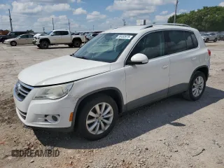 2011 Volkswagen Tiguan SEL w/Premium Navi z VIN WVGAV7AX1BW540155, wystawiony jako Copart lot #56483975 z przebiegiem 137 970 mil mil oraz Czysty tytuł • Clean title. Historia ofert i sprzedaży dostępna na DreamBid. Obrazek 1.