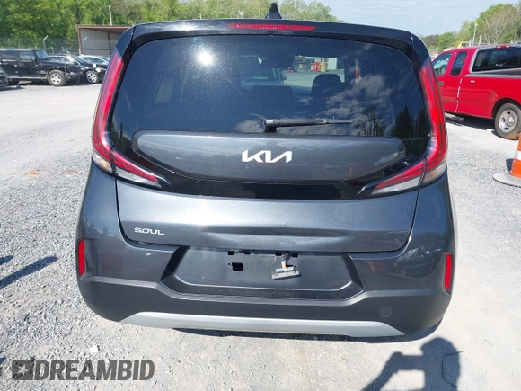 2023 Kia Soul LX with VIN KNDJ23AU8P7883705, listed as a IAAI auction lot 42212658 with 43,707 mi miles and . Bid and sale history available at DreamBid. Image 16.