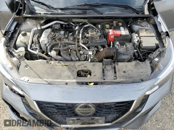 2021 Nissan Sentra SR with VIN 3N1AB8DV2MY245027, listed as a Copart auction lot 44969025 with 109,828 mi miles and Salvage Title. Bid and sale history available at carsss.com. Image 12.