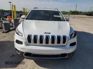 2018 Jeep Cherokee Limited with VIN 1C4PJMDX7JD607226, listed as a Copart auction lot 56944715 with 77,258 mi miles and Salvage title. Bid and sale history available at DreamBid. Image 5.