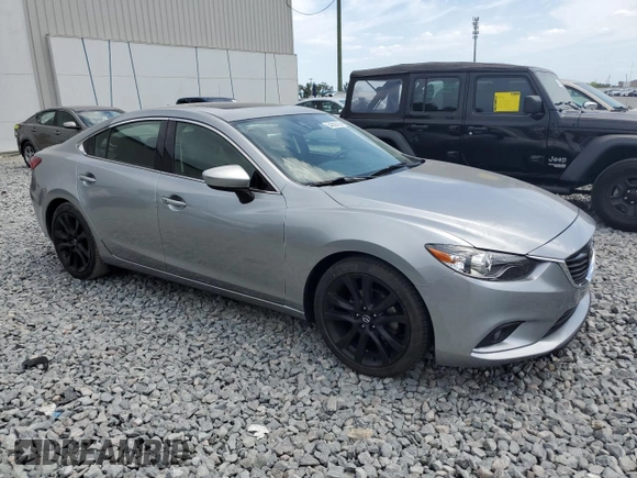 2014 Mazda 6 i Grand Touring with VIN JM1GJ1W66E1115121, listed as a Copart auction lot 54588795 with 188,951 mi miles and Salvage Title. Bid and sale history available at carsss.com. Image 4.