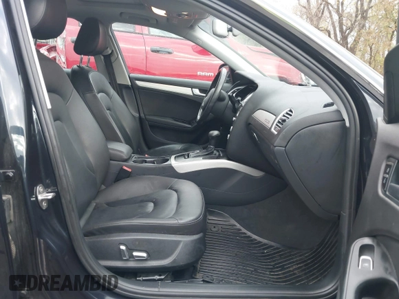 2016 Audi A4 Premium with VIN WAUBFAFL5GN011181, listed as a IAAI auction lot 40725757 with 86,435 mi miles. Bid and sale history available at carsss.com. Image 5.