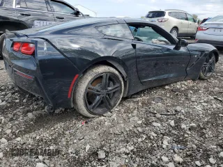 2016 Chevrolet Corvette 1LT with VIN 1G1YB2D7XG5123083, listed as a Copart auction lot 54141875 with 37,779 mi miles and Salvage Title. Bid and sale history available at carsss.com. Image 3.